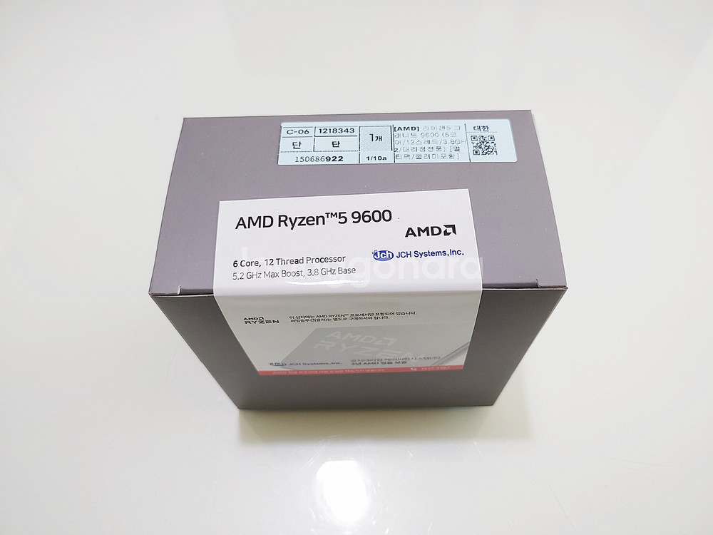 amd 라이젠 9600 국내정품 미개봉 팝니다--0