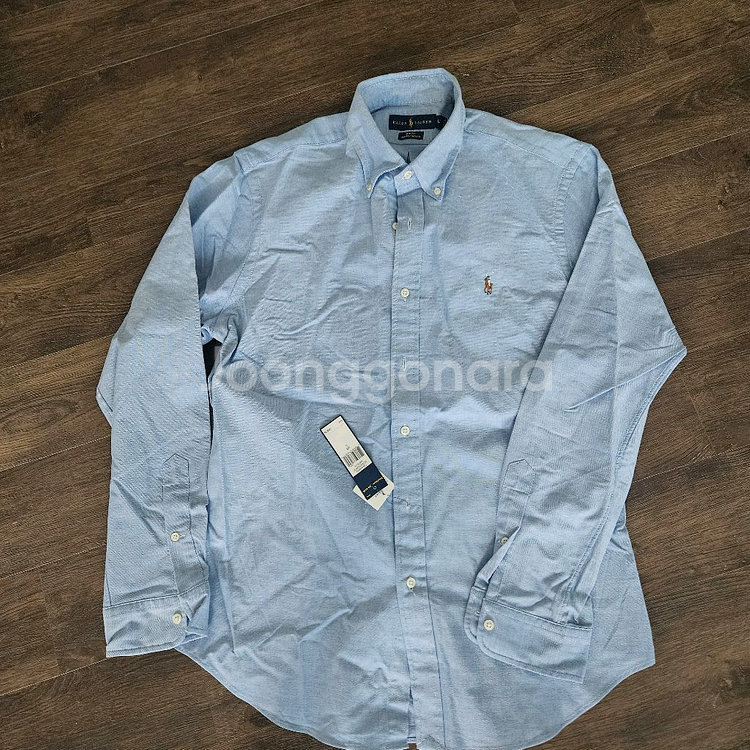 [3세트]폴로 랄프로렌 옥스퍼드 셔츠 L사이즈 데님, 블루, 핑크--0
