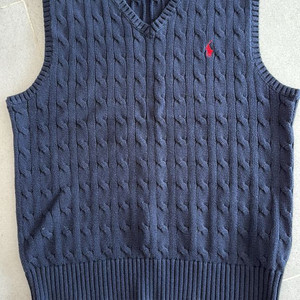 폴로 랄프로렌 케이블 니트 베스트