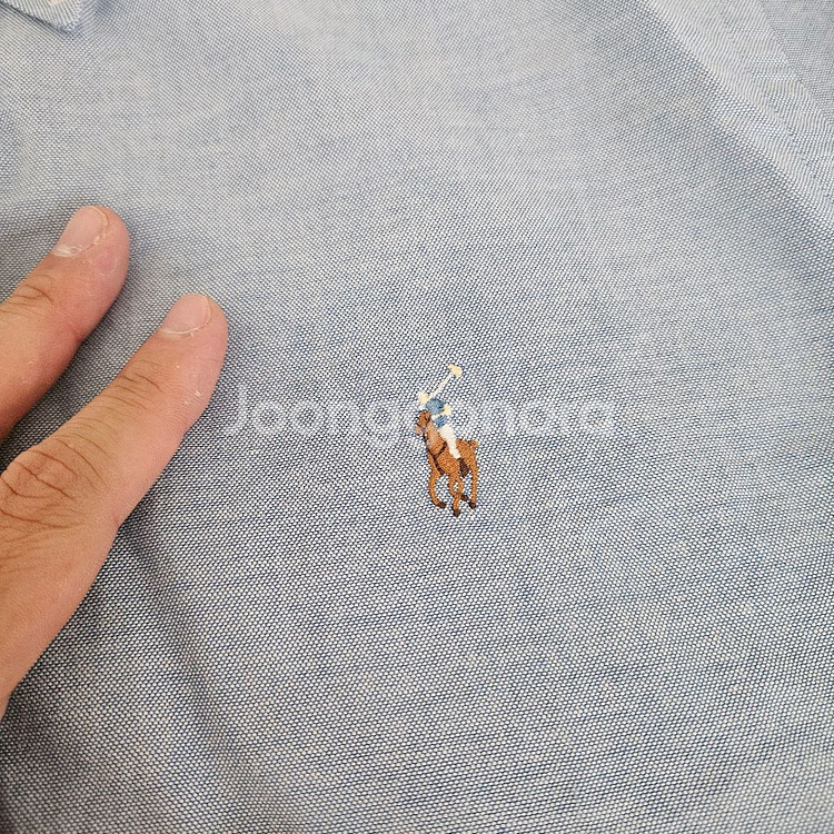 [3세트]폴로 랄프로렌 옥스퍼드 셔츠 L사이즈 데님, 블루, 핑크--16