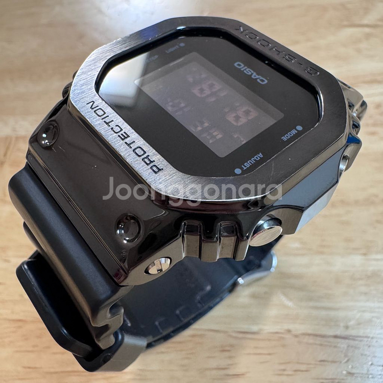 지샥 [GM-5600] 주우재 시계 블랙--4