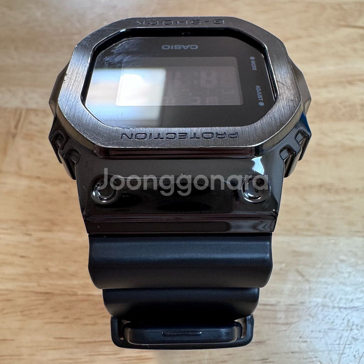 지샥 [GM-5600] 주우재 시계 블랙--6