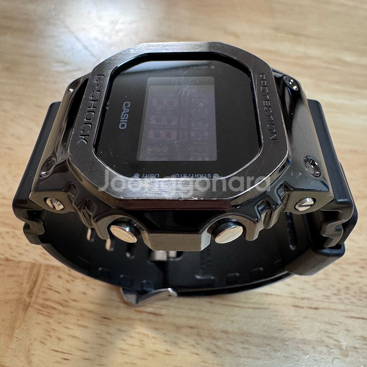 지샥 [GM-5600] 주우재 시계 블랙--7