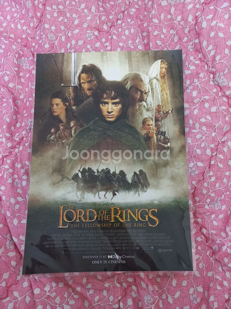 반지의제왕 반지원정대 돌비 포스터--0