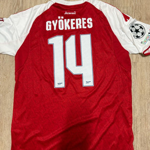 2526 아스날 유니폼 요케레스 유니폼 챔스마킹 요케레