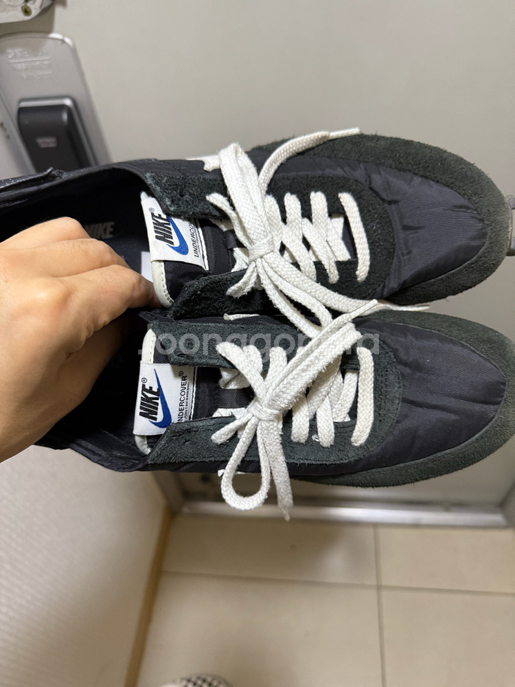 나이키 언더커버 데이브레이크 검정 290--1