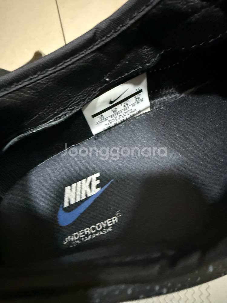 나이키 언더커버 데이브레이크 검정 290--4