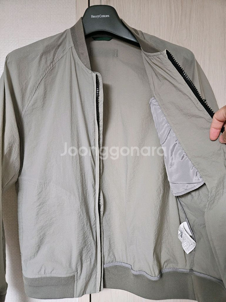 헨리코튼 경량 스트레치 MA-1 점퍼 95 사이즈--2