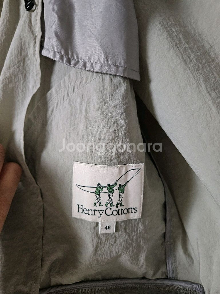 헨리코튼 경량 스트레치 MA-1 점퍼 95 사이즈--3