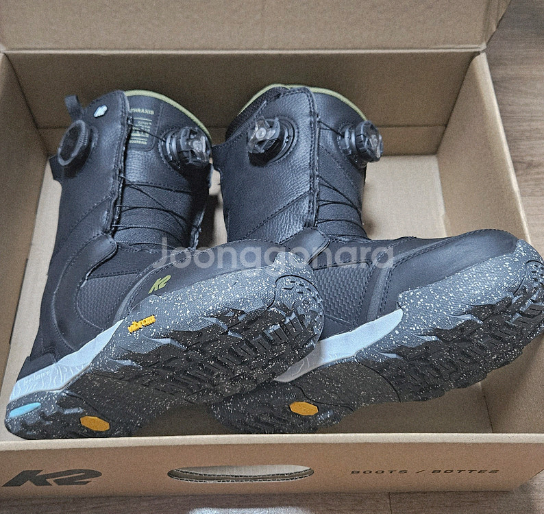 2425 K2 쓰락시스 스노우보드 부츠 220 새상품--2