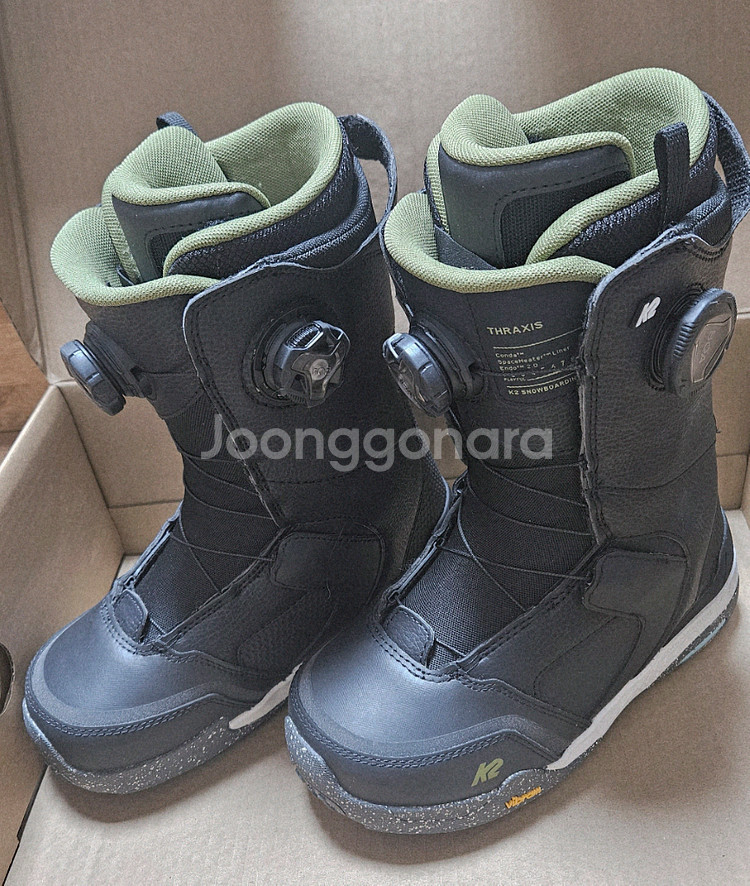 2425 K2 쓰락시스 스노우보드 부츠 220 새상품--3