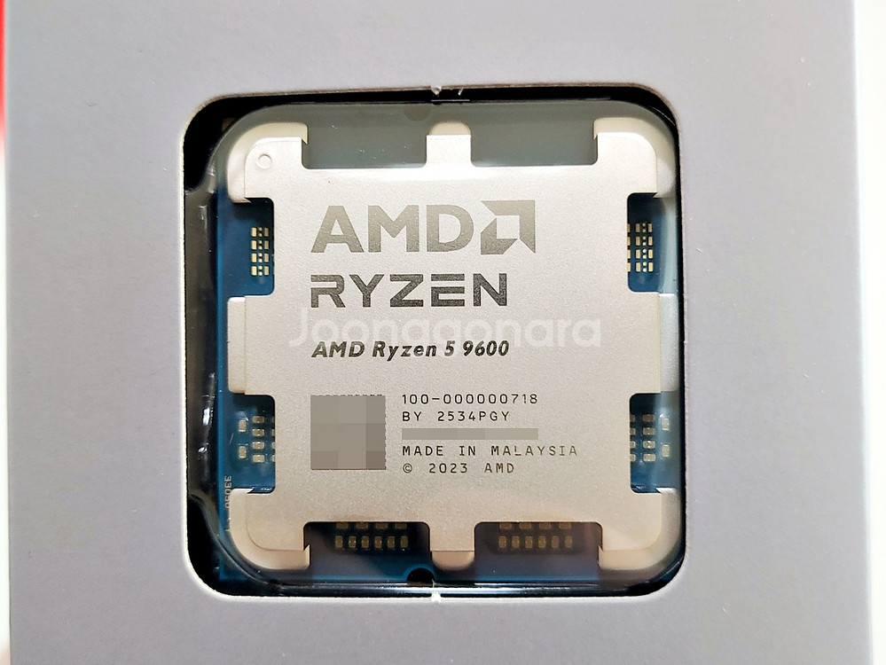 amd 라이젠 9600 국내정품 미개봉 팝니다--2
