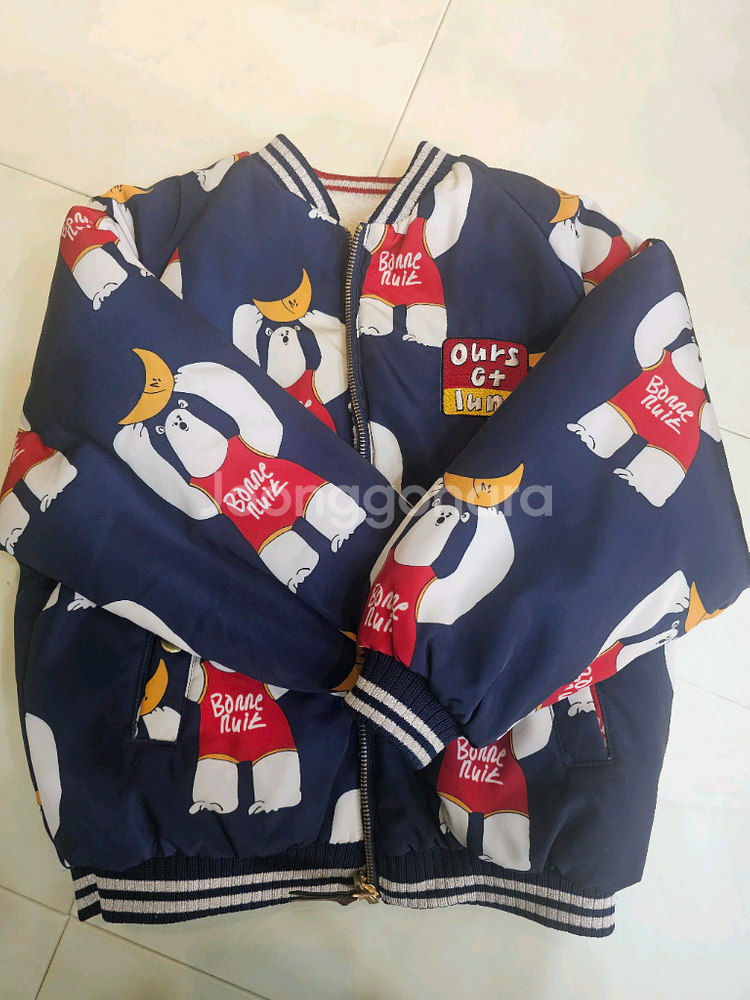 리미떼두두 폴라베어 리버시블 점퍼L--0