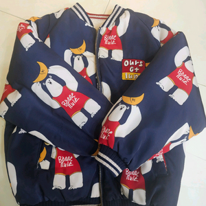 리미떼두두 폴라베어 리버시블 점퍼L