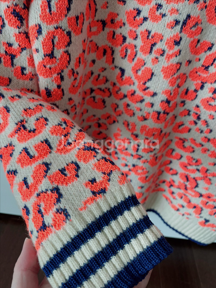 럭키슈에뜨 레오파드니트 한섬 마인 타임 오즈세컨 msgm--1