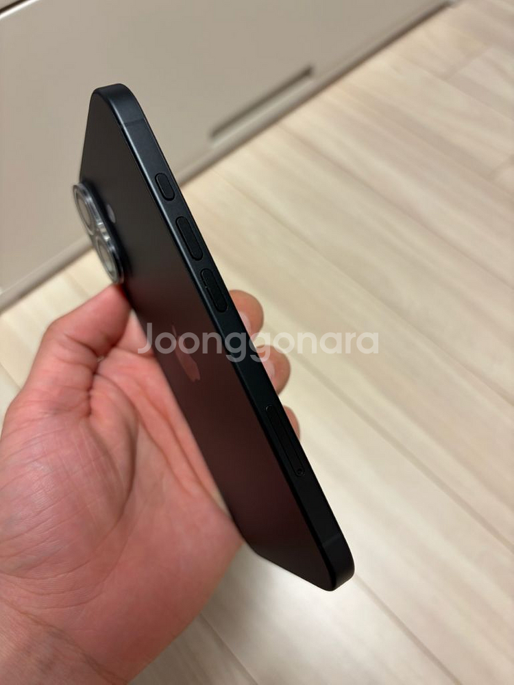 [새상품급] 아이폰16 블랙 256GB 배터리 100%--4