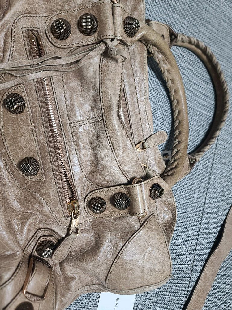 발렌시아가 모터백 숄더백 토트백 브라운백--3