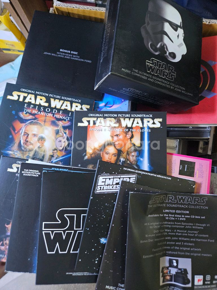 스타워즈 얼티밋 사운드트랙 에디션 10CD +Dvd--2