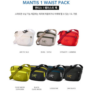 아크테릭스 맨티스1 웨이스트팩
