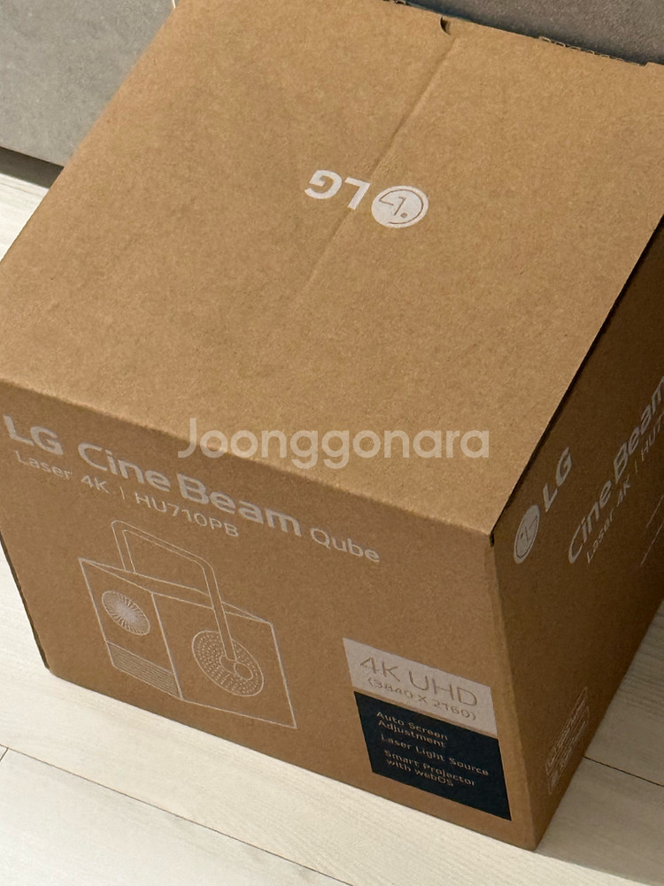 LG 시네빔 큐브 HU710PB 4K 풀박스--4