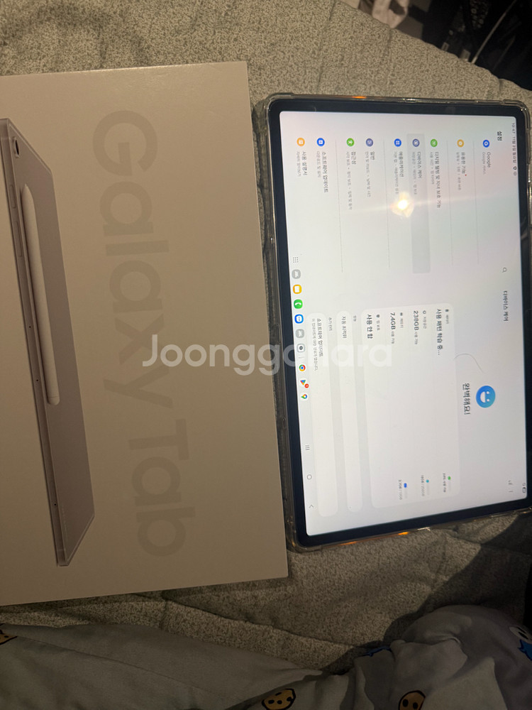 갤럭시탭S10 FE+ 5G 256gb 실버--1