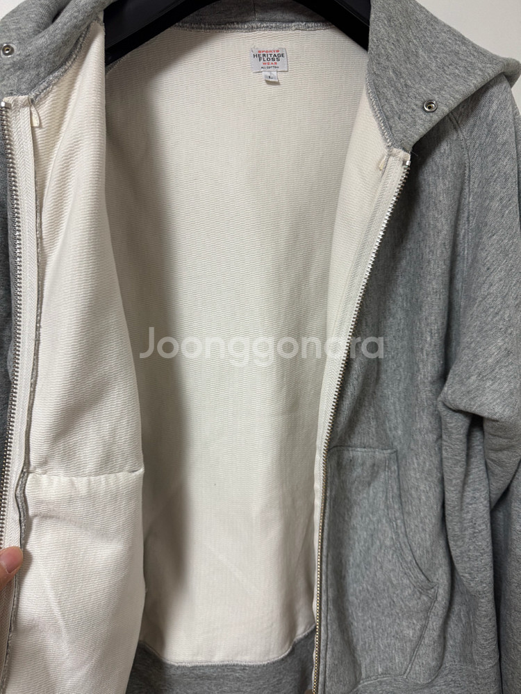 헤리티지플로스 초창기 후드집업 L--3