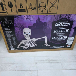 할로윈 스켈레톤 인형 장식품