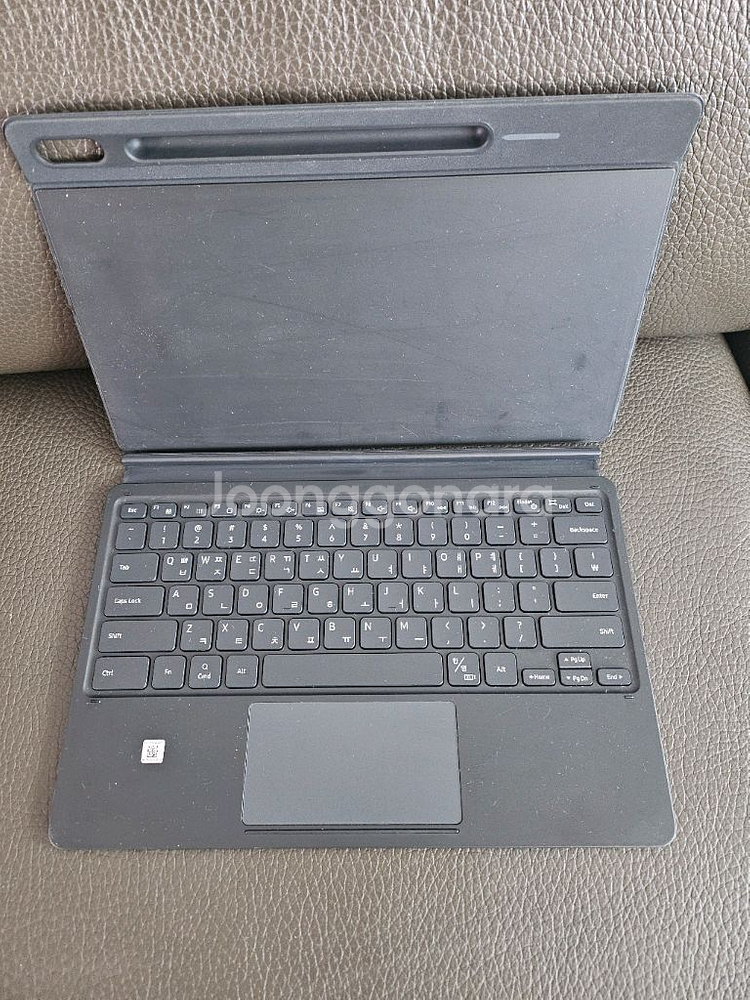 갤럭시탭 정품키보드북커버(S8+,S7+,S7Fe 고급형)--0