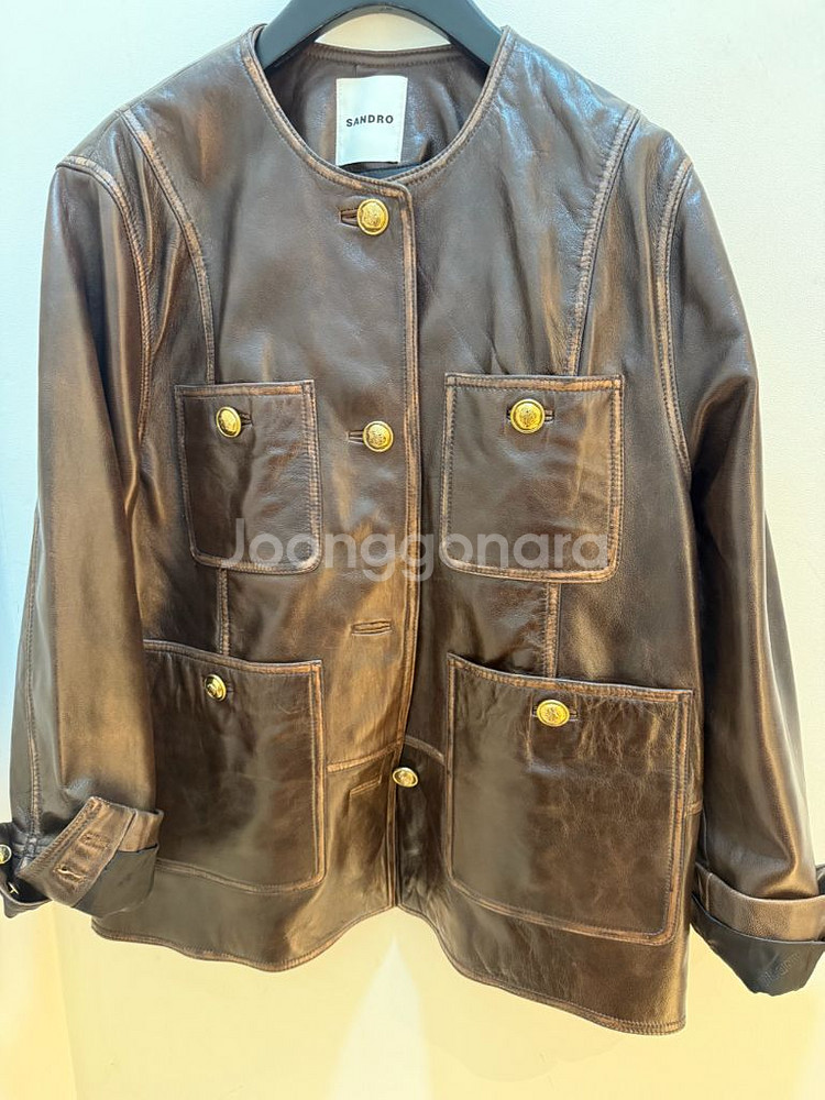 사디오 가죽 자켓--3