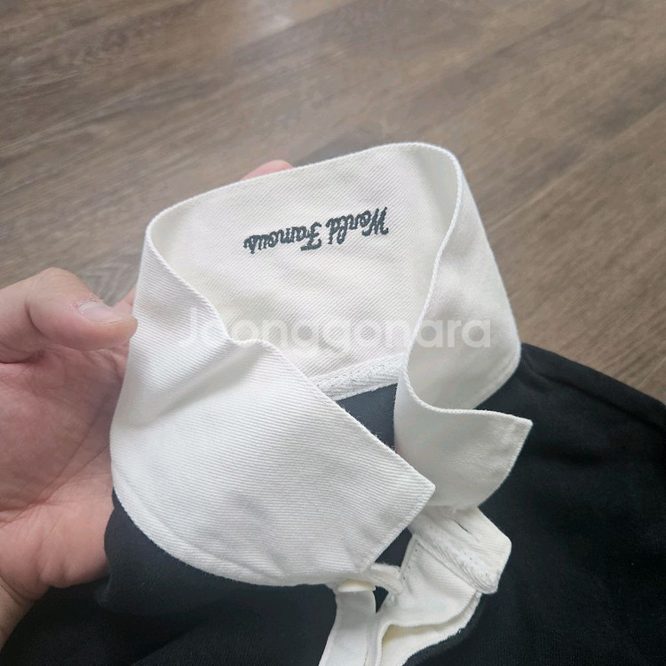 슈프림 로고 반집업 후드티--1