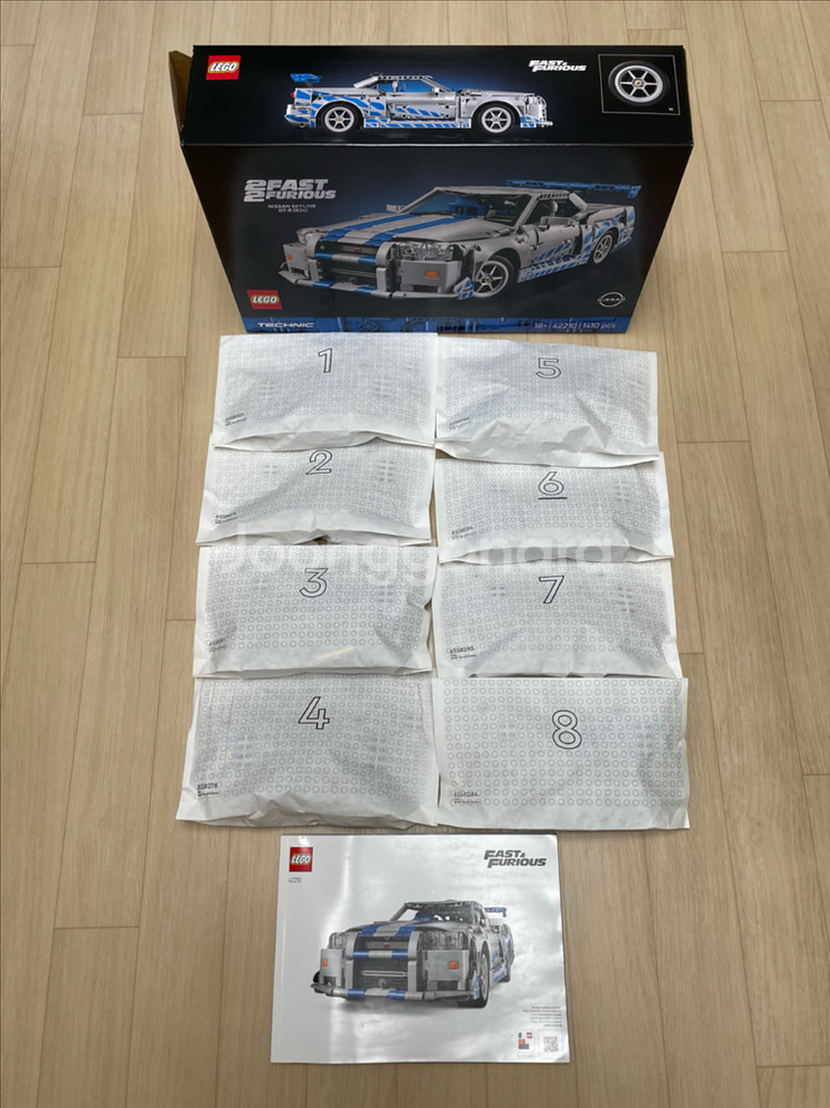 레고테크닉 42210 닛산 스카이라인 GT-R--9