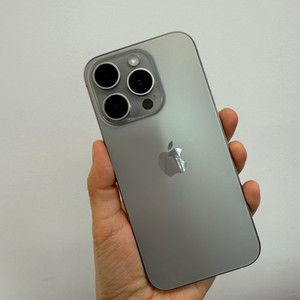 I Phone아이폰15프로 실버 256기가