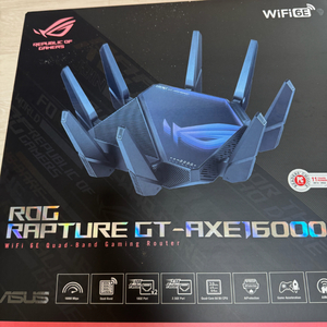 ROG RAPTURE GT-AXE16000 공유기