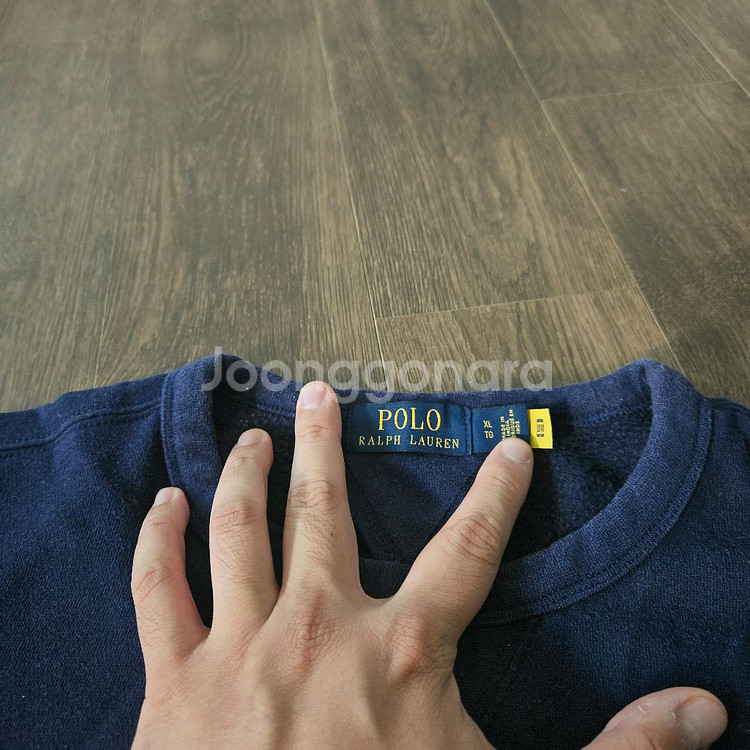 [2세트]폴로 랄프로렌 폴로 로고 맨투맨 XL--5