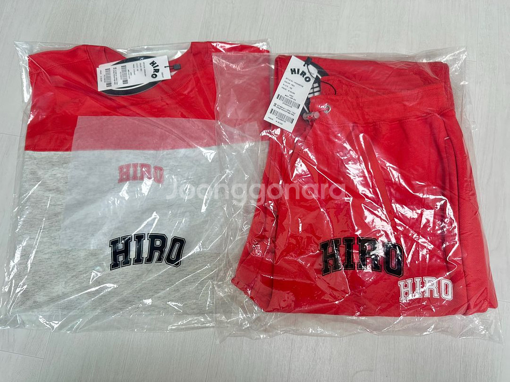 히로 블랭크 보더 티셔츠/팬츠 150--0