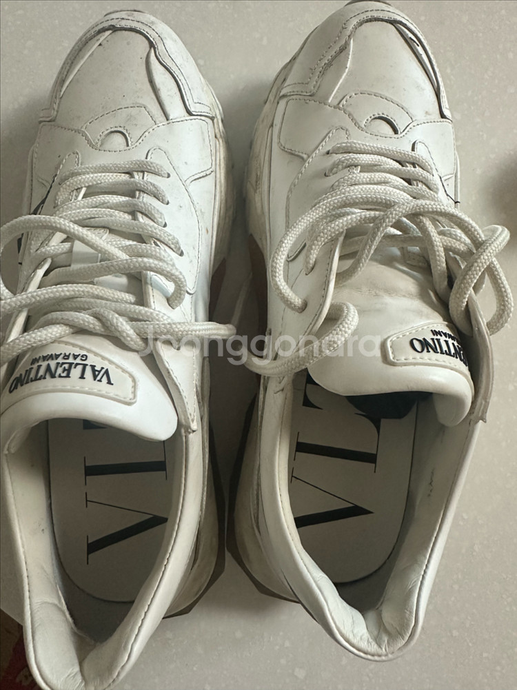 발렌티노 레더 스니커즈--0