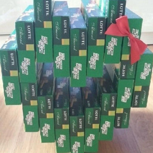 빼빼로 박스 하트