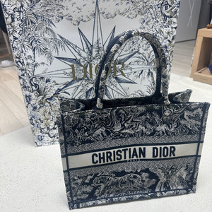 디올 북토트 미디엄백 _ 오블리크 패턴 (풀박스)