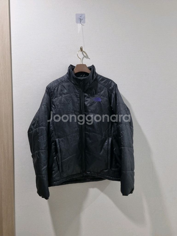 노스페이스 블랙 경량 패딩 자켓--0