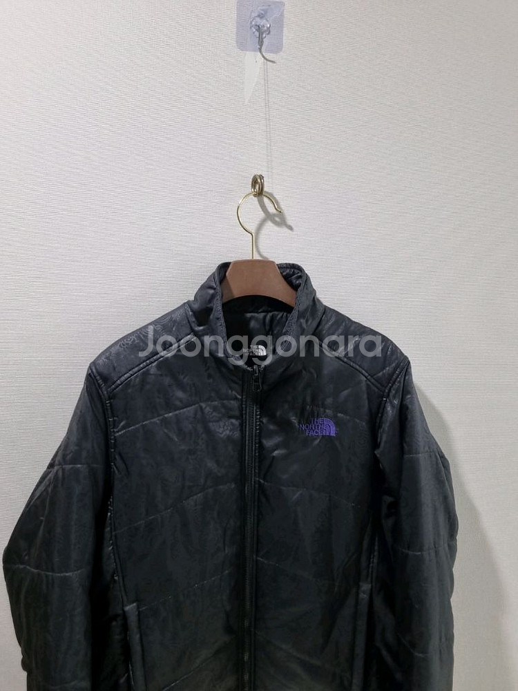 노스페이스 블랙 경량 패딩 자켓--4