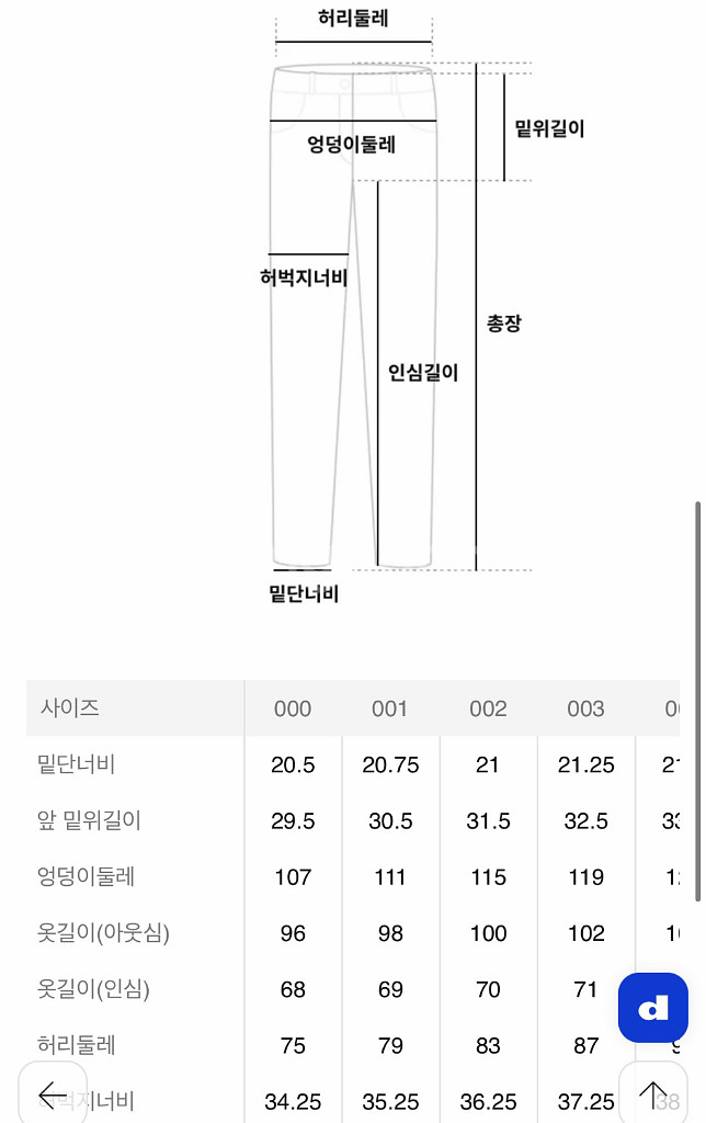 [1] 비이커 New H-Fit Chino Pants 새상품(간절기용)--6