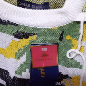 여성용 오마르샤피프 카모플라주 니트