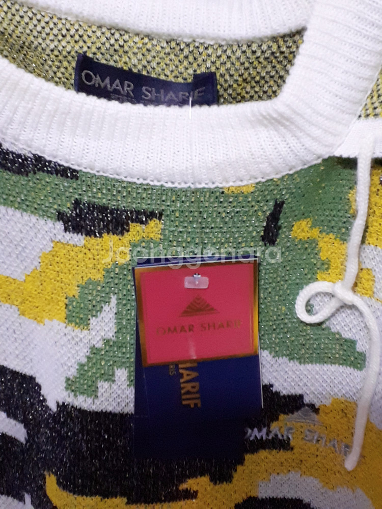 여성용 오마르샤피프 카모플라주 니트--3