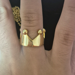 빅뱅 왕관 목걸이 반지