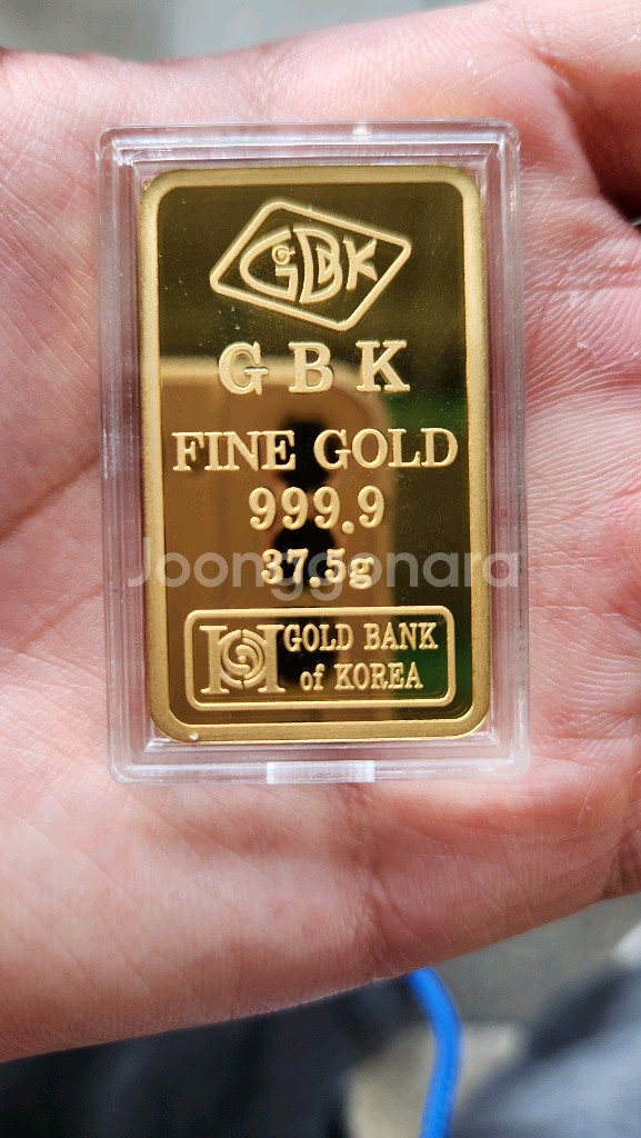 GBK 순금 골드바--0