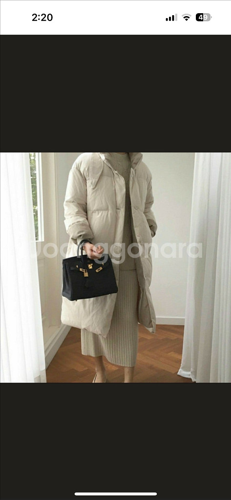 보웬 르베 다운패딩팔아요--0