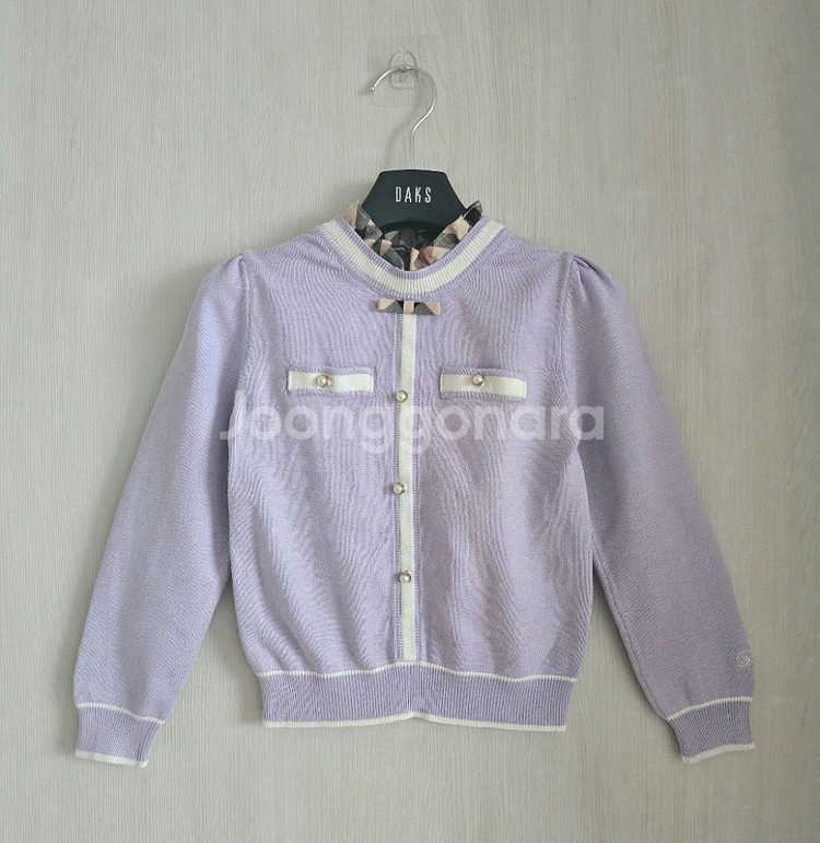 닥스키즈 여아 가디건 스커트세트 110사이즈--1