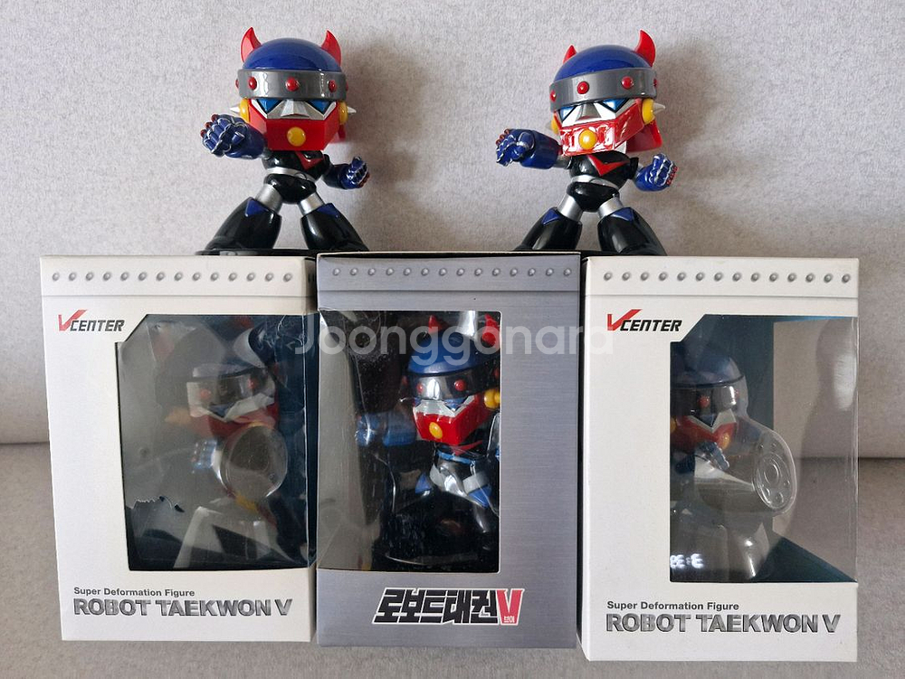 던킨 SD 태권브이 5종--0