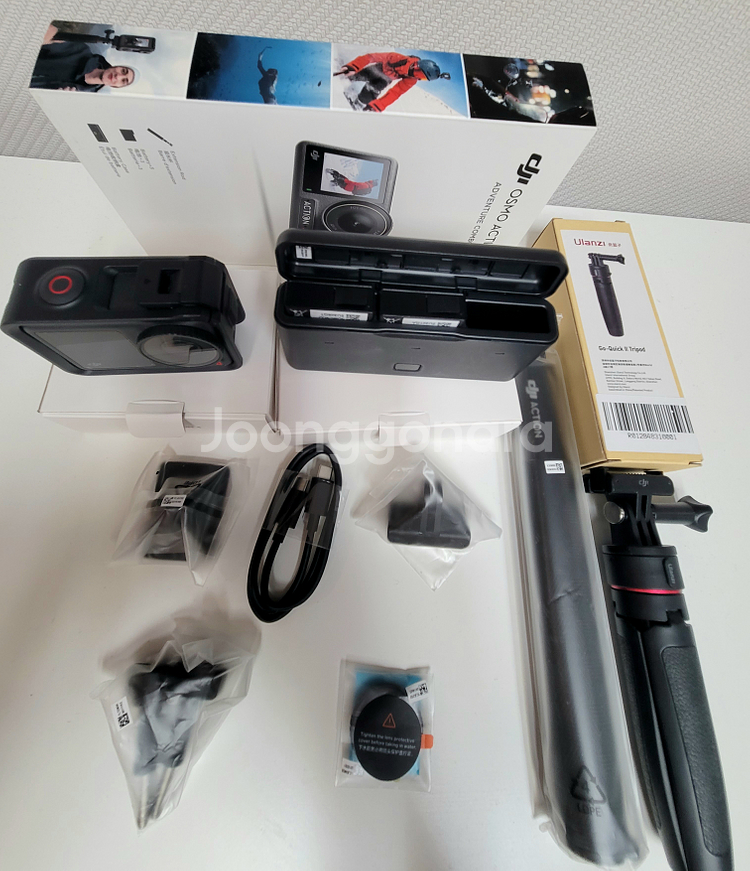[부산] DJI 오즈모 액션4 어드벤처 콤보 팝니다--1