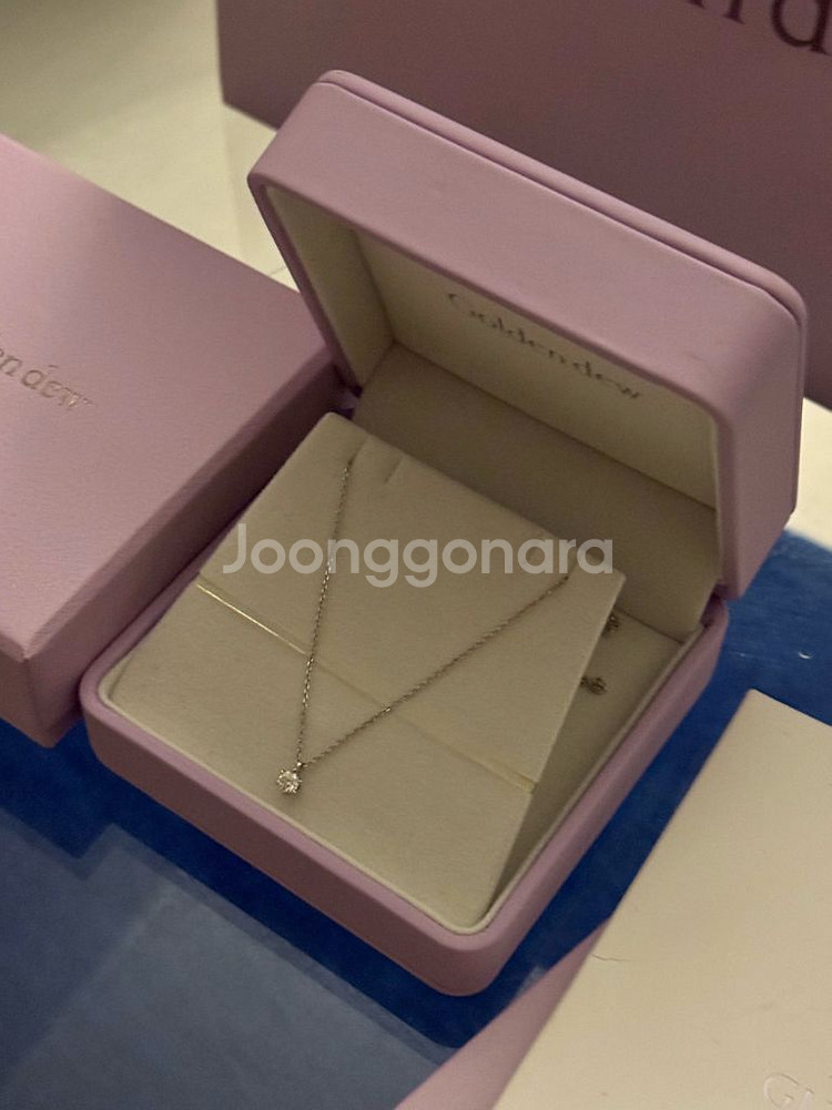 골든듀 러브소네트2 2C 18k 목걸이--1